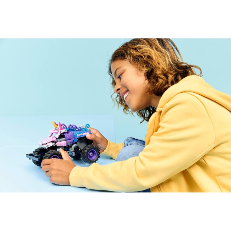 Конструктор LEGO Technic Monster Jam Sparkle Smash із функцією «Pull-Back» (42220) - фото 8