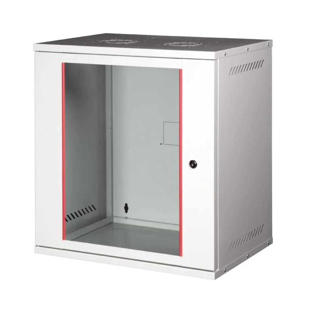 Шафа настінна Hypernet 12U 19" 542x400 розбірна Security Box (SB-40-12U-FLAT) - фото 1