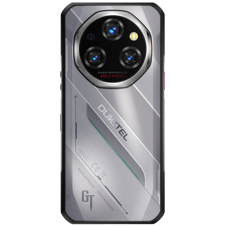 Мобільний телефон OUKITEL WP62 8/256GB Silver (6941749824684) - фото 4