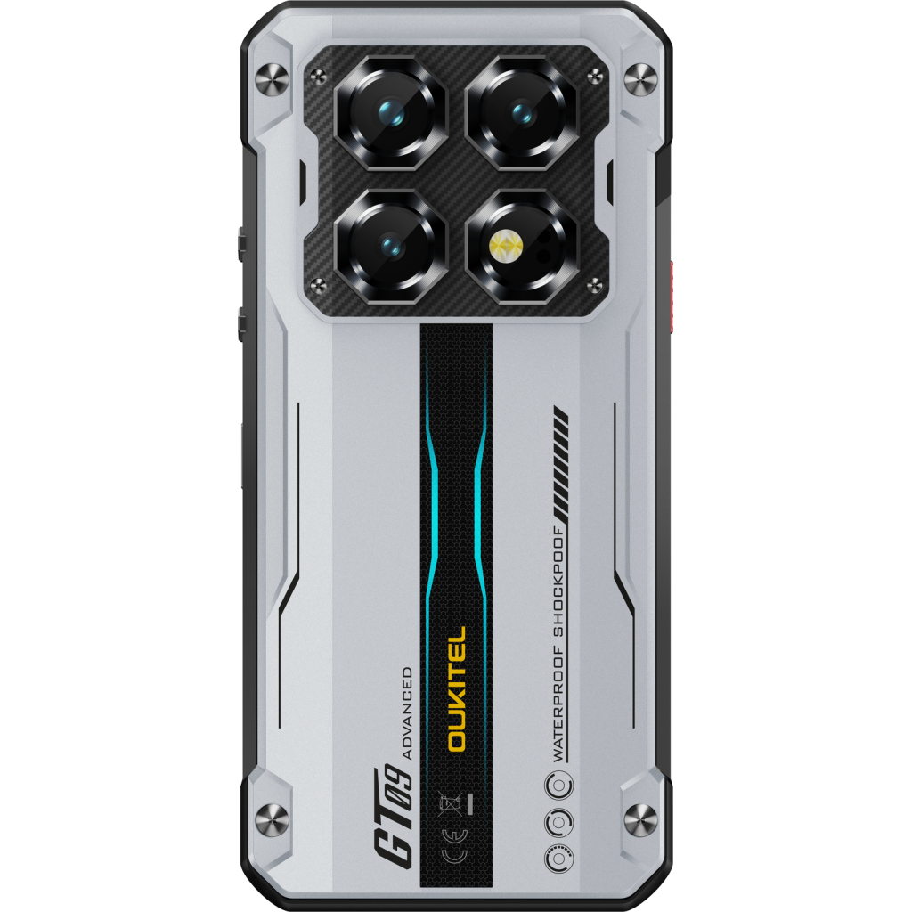 Мобільний телефон OUKITEL WP60 12/512GB Silver (6941749843555) - фото 4 Мобільний телефон OUKITEL WP60 12/512GB Silver (6941749843555) - фото 4