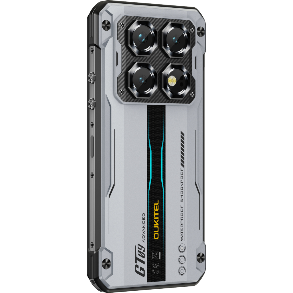 Мобільний телефон OUKITEL WP60 12/512GB Silver (6941749843555) - фото 5 Мобільний телефон OUKITEL WP60 12/512GB Silver (6941749843555) - фото 5