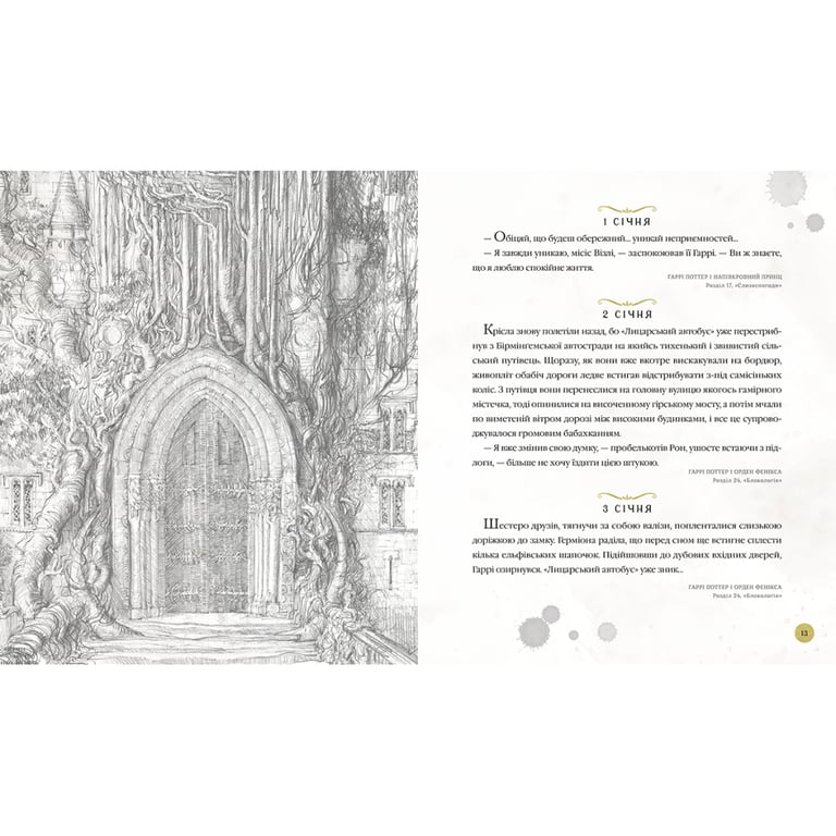 Книга Гаррі Поттер. Магічний рік. Велике ілюстроване видання - Джоан Ролінґ А-ба-ба-га-ла-ма-га (9786175854075) - фото 5