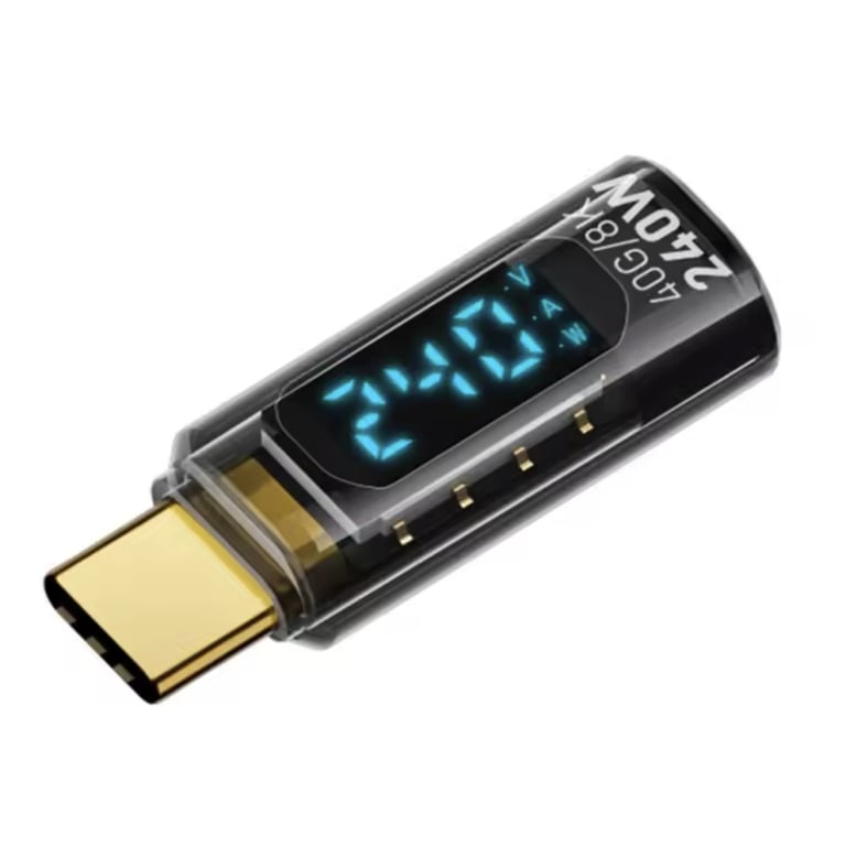 Перехідник USB-C M to USB-C F 40Gbps 240W 8K with display XoKo (AC-240TCС) - фото 1