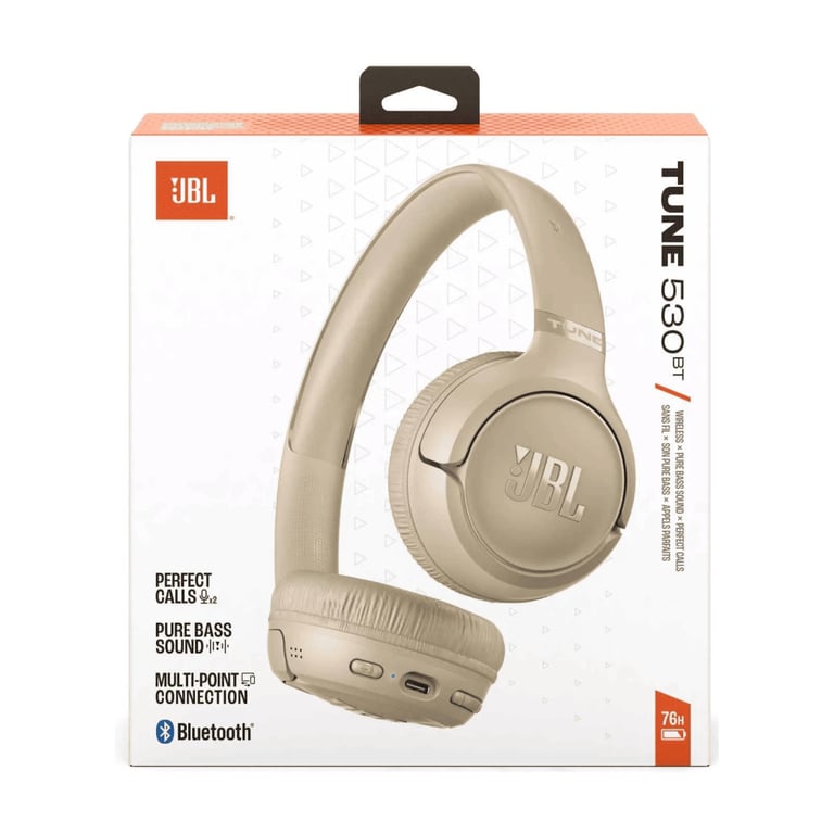 Навушники JBL Tune 530BT Beige (JBLT530BTBEGEU) - фото 9