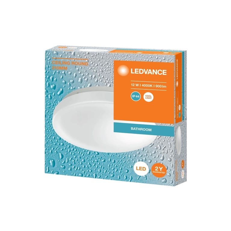 Світильник LEDVANCE CEILING ROUND 210 12W 840 IP44 (4099854105791) - фото 4