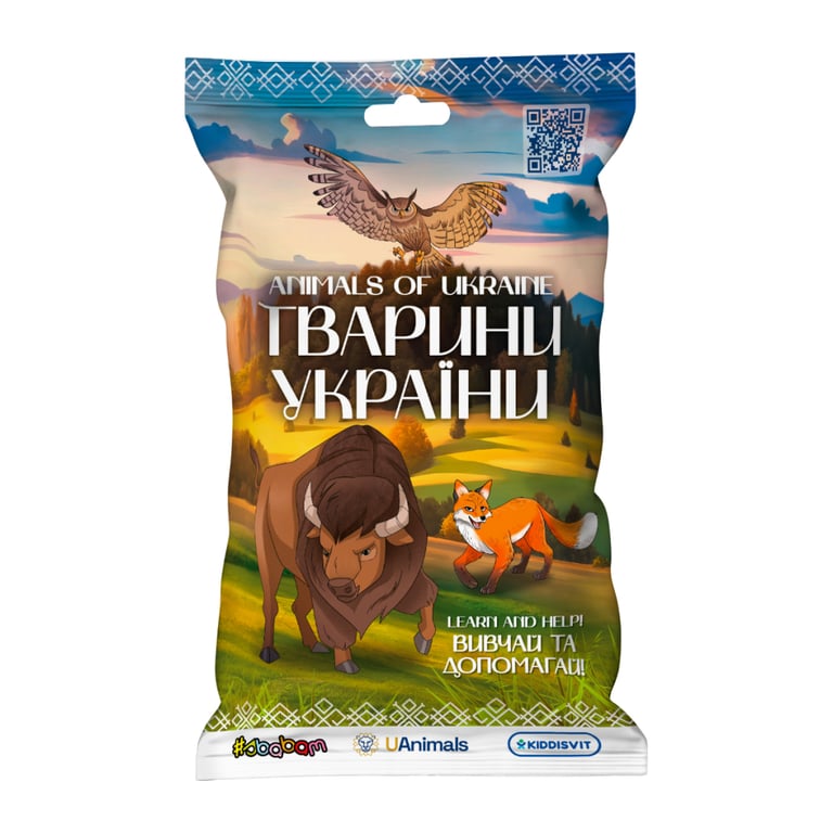 Антистрес #sbabam Стретч-іграшка Тварини України сюрприз (1/CN25) - фото 1