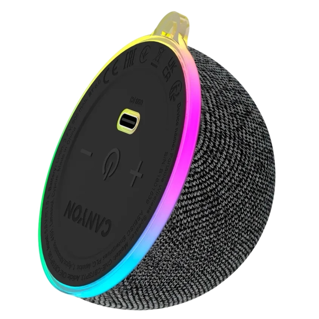 Акустична система Canyon OnMove 13 Black (CNE-CBTSP13B) - фото 1