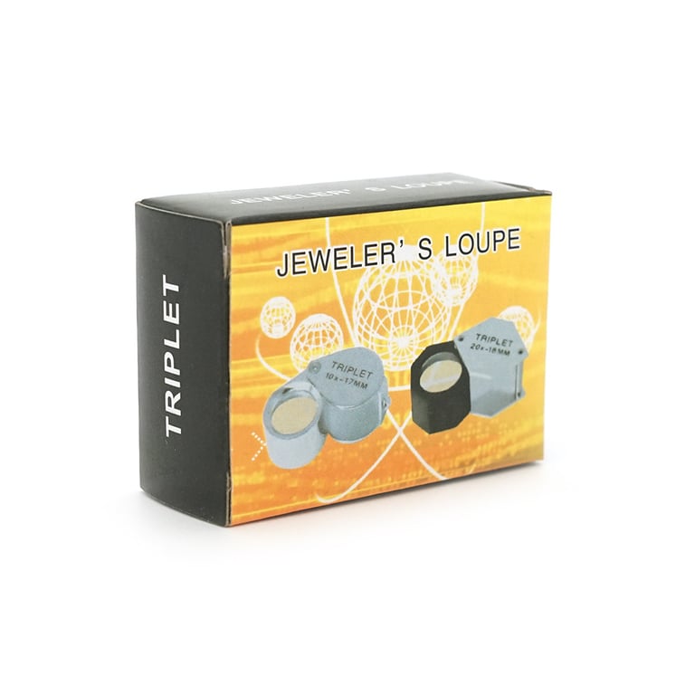 Лупа Voltronic ручна TRIPLET 10X-21mm, складана (брелок), метал-скло, пластикова коробка. 60 * 24 * 18mm. (1152/TR10X-21) - фото 4