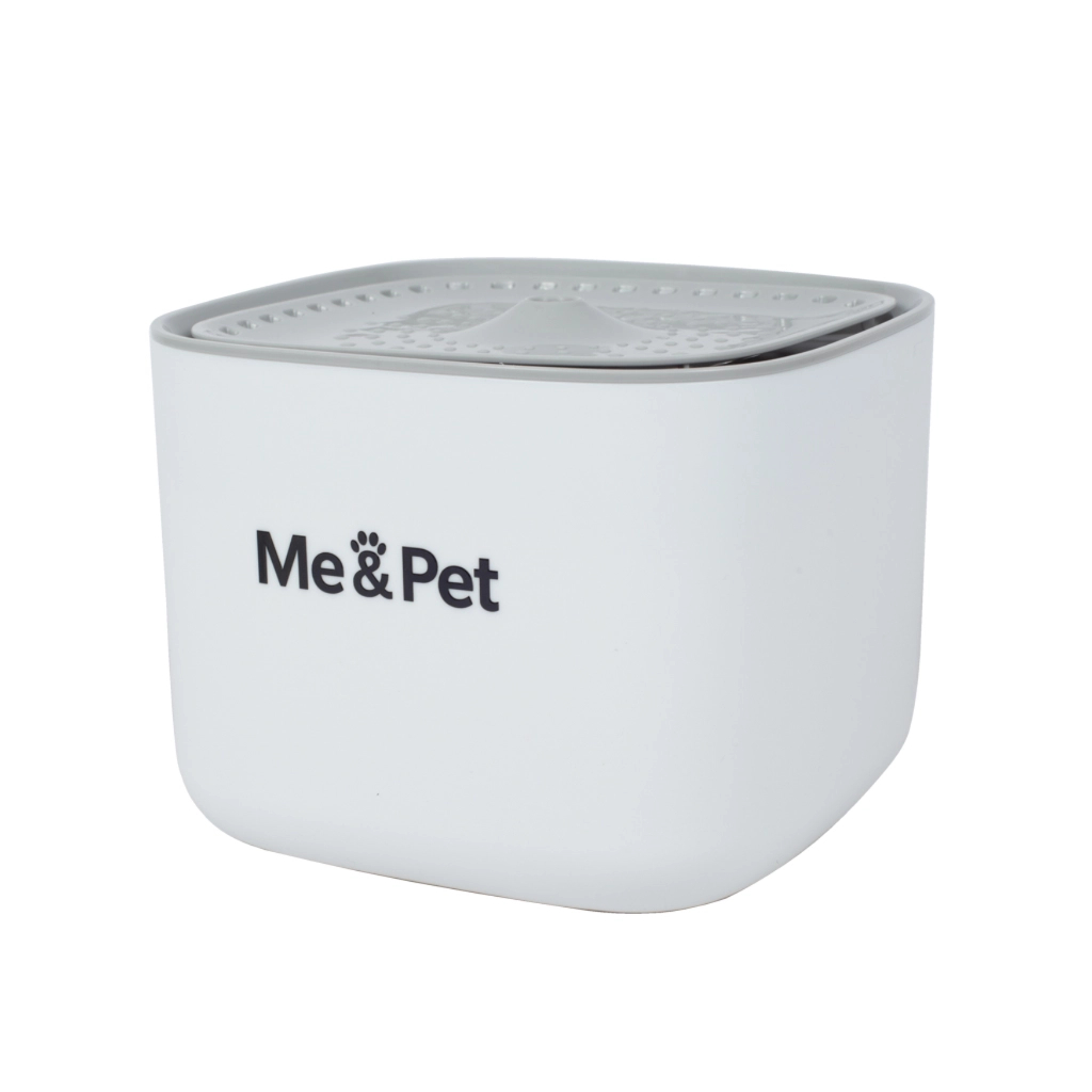 Універсальний посуд для тварин Me&Pet Поїлка фонтан 3 л біла (NMP070) - фото 1