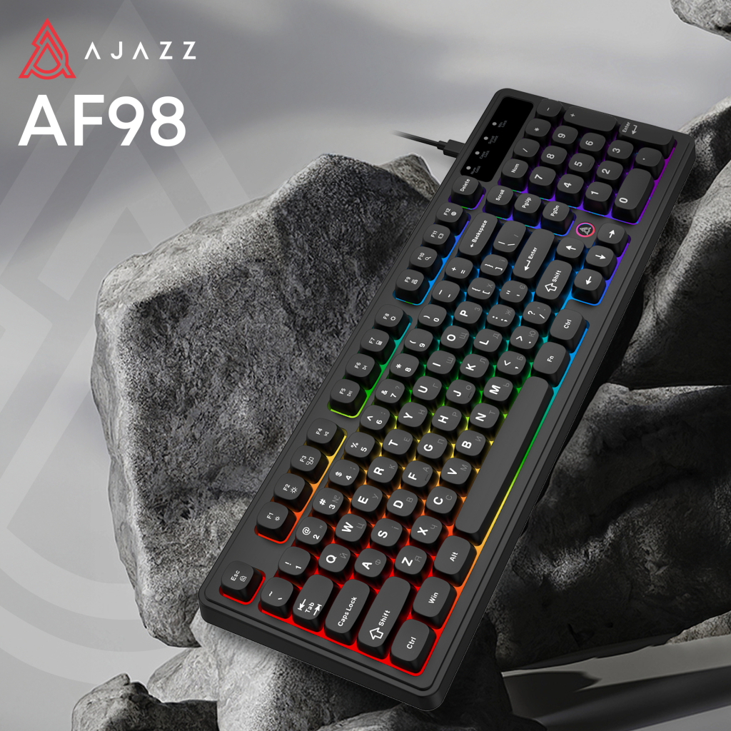 Клавіатура Ajazz AF98 USB UA Black (AF98-B) - фото 6 Клавіатура Ajazz AF98 USB UA Black (AF98-B) - фото 6