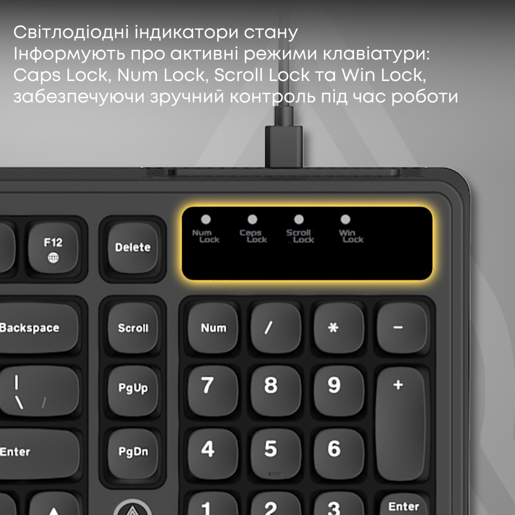 Клавіатура Ajazz AF98 USB UA Black (AF98-B) - фото 9 Клавіатура Ajazz AF98 USB UA Black (AF98-B) - фото 9