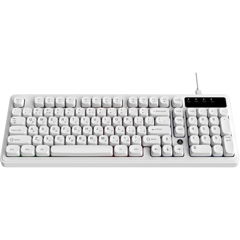 Клавіатура Ajazz AF98 USB UA White (AF98-W) - фото 4