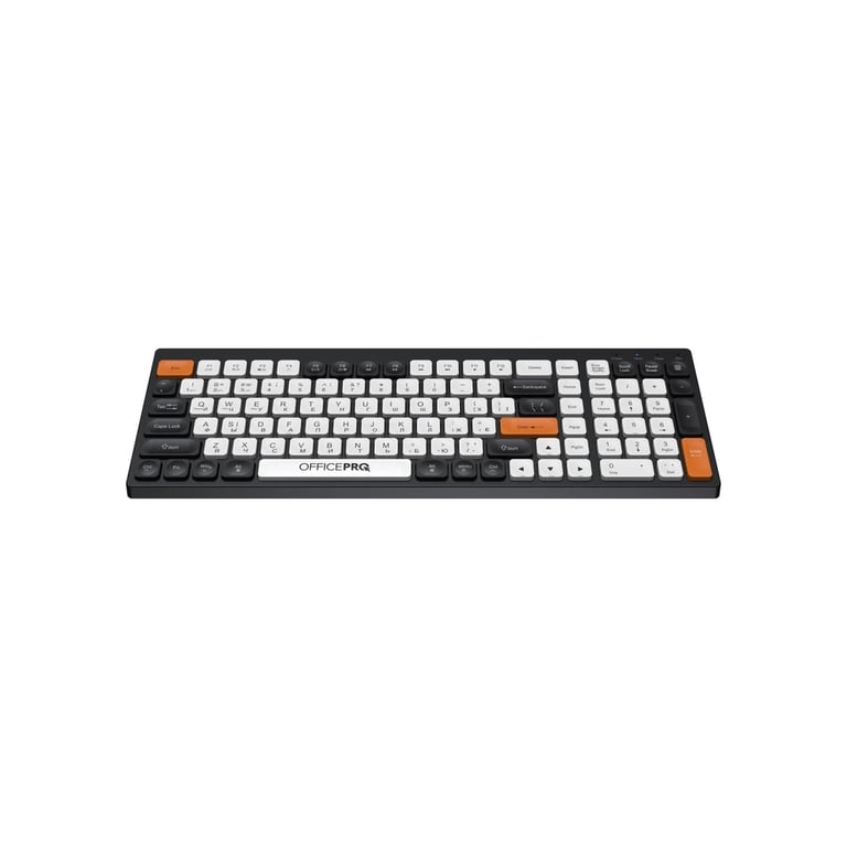 Клавіатура OfficePro SK985BO Bluetooth/Wireless UA Black/White (SK985BO) - фото 2