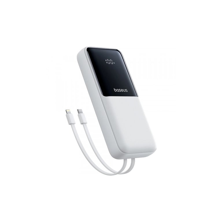 Батарея універсальна Baseus Lipow 20000mAh 22,5W PD, QC/3.0, White (P10079102213-00) - фото 2