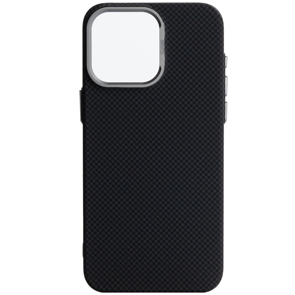 Чохол до мобільного телефона Armorstandart LikeCarbon2 MagCase Apple iPhone 16 Pro Max Kevlar Black (ARM88382) - фото 1