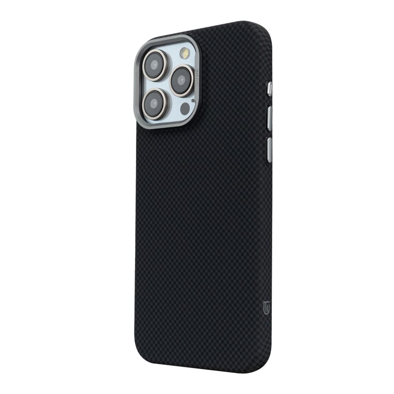 Чохол до мобільного телефона Armorstandart LikeCarbon2 MagCase Apple iPhone 16 Pro Max Kevlar Black (ARM88382) - фото 5