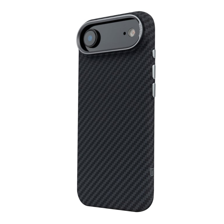 Чохол до мобільного телефона Armorstandart LikeCarbon2 MagCase Apple iPhone 17 Air Carbon Black (ARM86260) - фото 5
