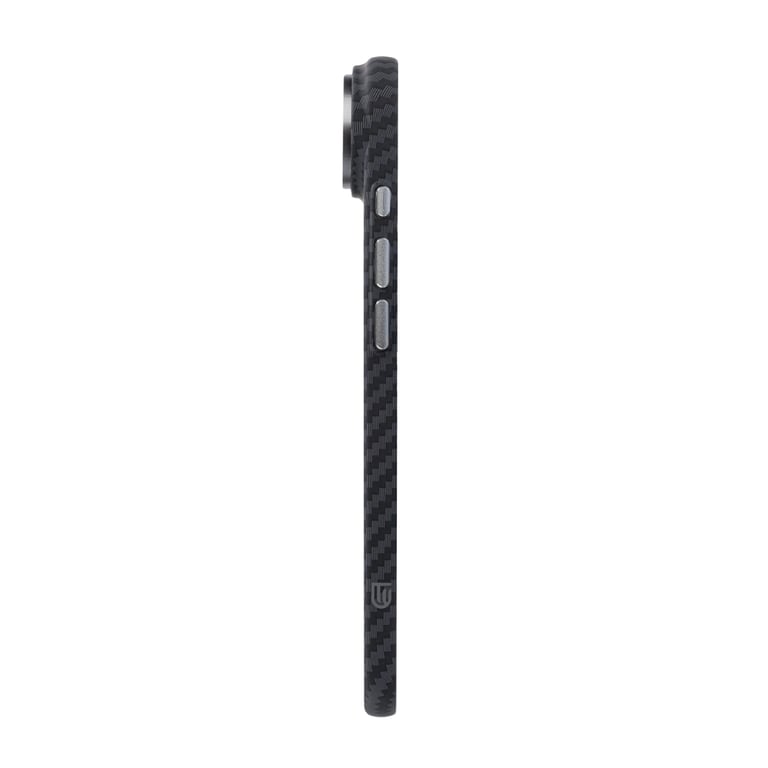Чохол до мобільного телефона Armorstandart LikeCarbon2 MagCase Apple iPhone 17 Air Carbon Black (ARM86260) - фото 6