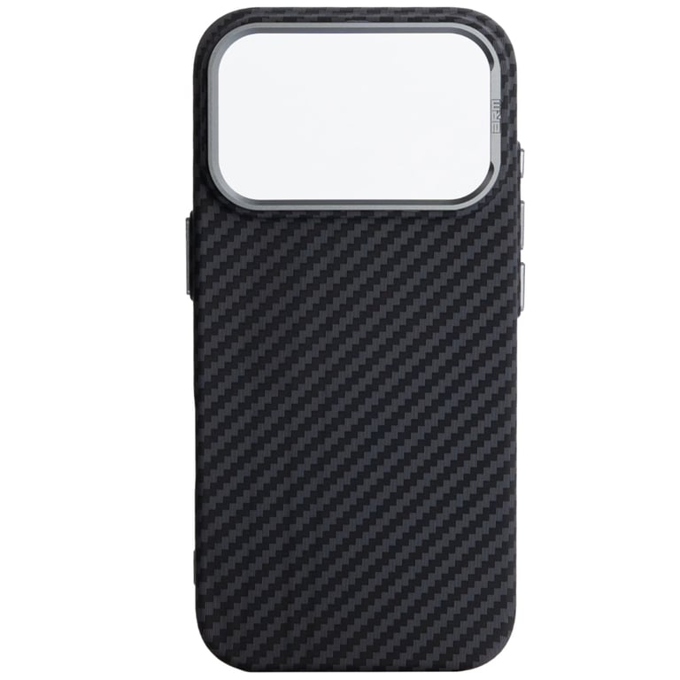Чохол до мобільного телефона Armorstandart LikeCarbon2 MagCase Apple iPhone 17 Pro Carbon Black (ARM86258) - фото 1