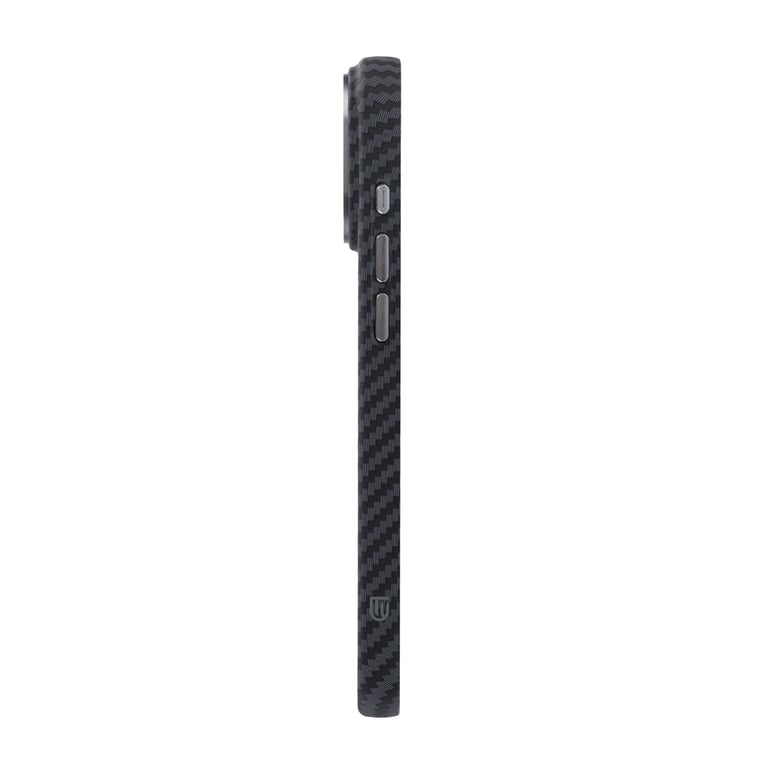 Чохол до мобільного телефона Armorstandart LikeCarbon2 MagCase Apple iPhone 17 Pro Carbon Black (ARM86258) - фото 6