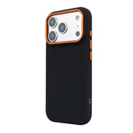 Чохол до мобільного телефона Armorstandart LikeCarbon2 SE MagCase Apple iPhone 17 Pro Kevlar Black Orange (ARM89164) - фото 5