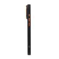 Чохол до мобільного телефона Armorstandart LikeCarbon2 SE MagCase Apple iPhone 17 Pro Kevlar Black Orange (ARM89164) - фото 6