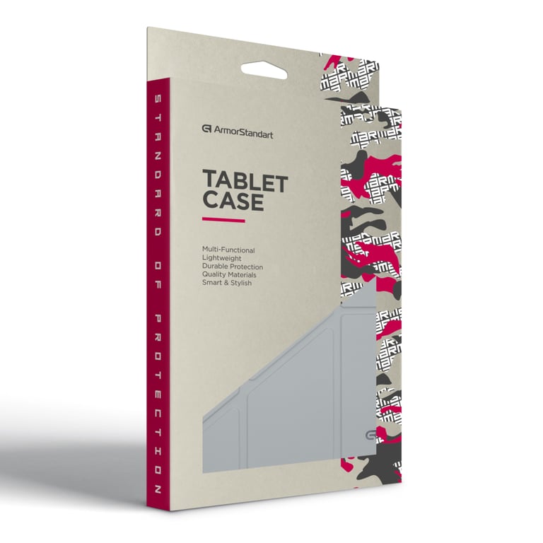 Чохол до планшета Armorstandart Y-Type PEN Xiaomi Redmi Pad 2 Gray (ARM87408) - фото 9