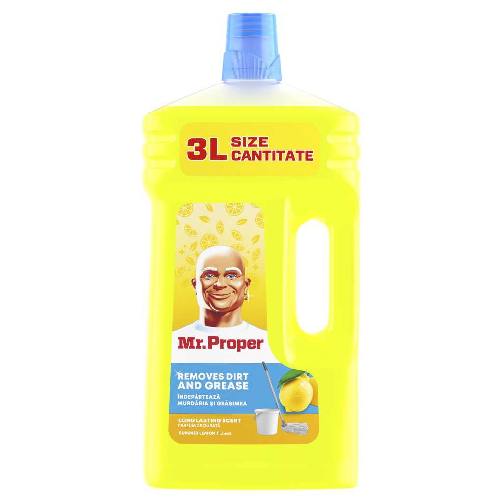 Засіб для миття підлоги Mr. Proper Лимон 3 л (8700216992503) - фото 1