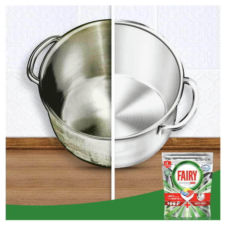 Таблетки для посудомийних машин Fairy Platinum Plus All in One Lemon 122 шт. (8700216859974) - фото 3