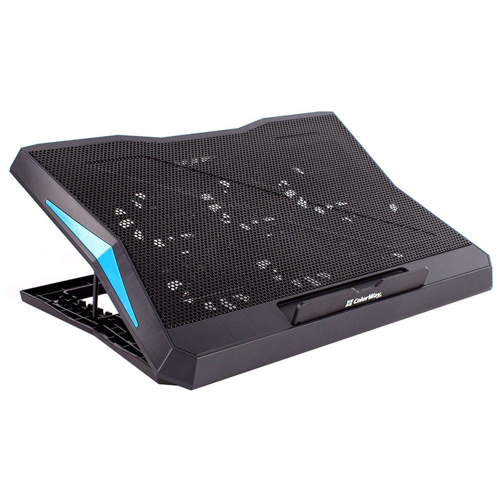 Підставка до ноутбука ColorWay Cooling Laptop Q3, 10-17 (CW-CLQ3) - фото 1 Підставка до ноутбука ColorWay Cooling Laptop Q3, 10-17 (CW-CLQ3) - фото 1