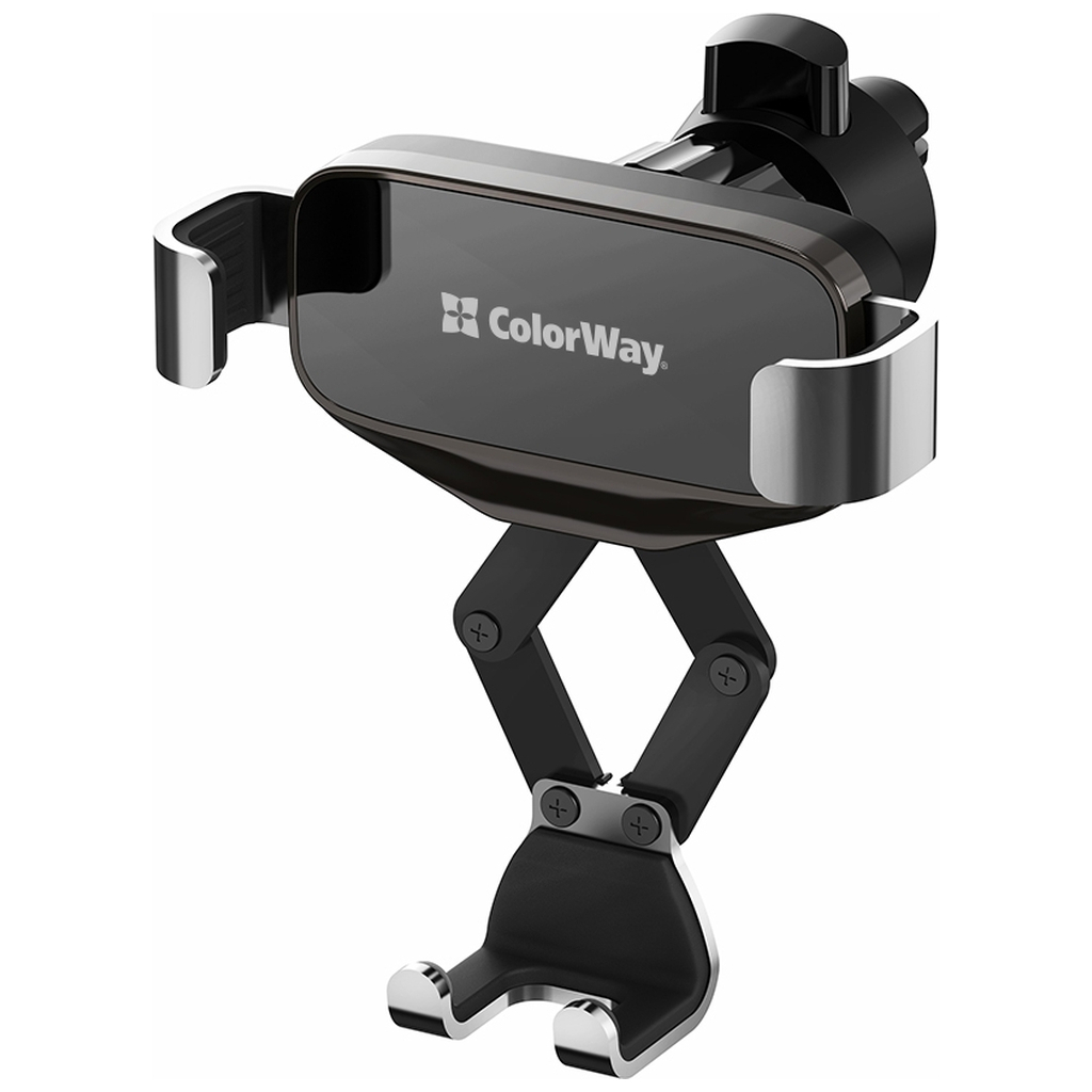Універсальний автотримач ColorWay Gravity Mechanical Car Mount Black (CW-CHG18-BK) - фото 1 Універсальний автотримач ColorWay Gravity Mechanical Car Mount Black (CW-CHG18-BK) - фото 1