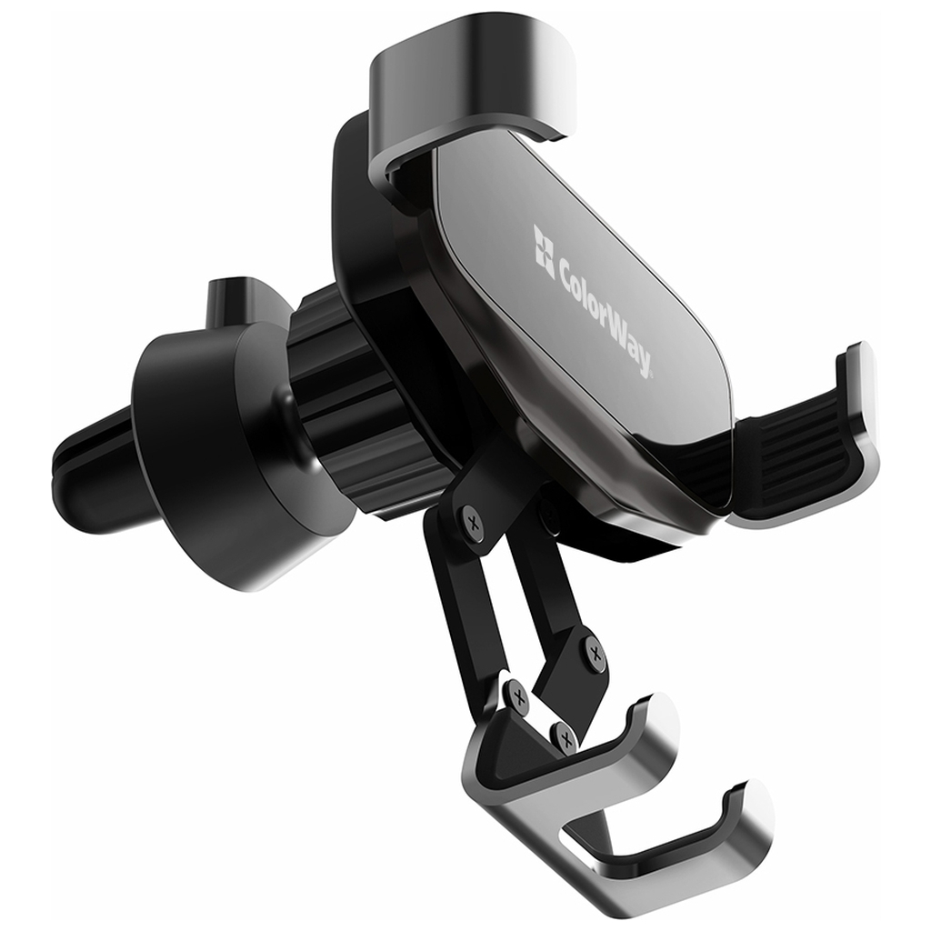 Універсальний автотримач ColorWay Gravity Mechanical Car Mount Black (CW-CHG18-BK) - фото 4 Універсальний автотримач ColorWay Gravity Mechanical Car Mount Black (CW-CHG18-BK) - фото 4