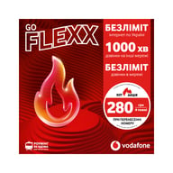 Стартовий пакет Vodafone FLEXX GO (VFUIPRP10100001__S) - фото 1