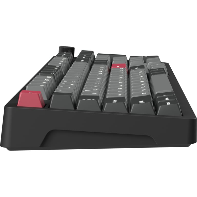 Клавіатура GamePro Asgard Drakkar Keychron Super Red Switch Wireless/Bluetooth/USB UA Black (MK305BK) - фото 3