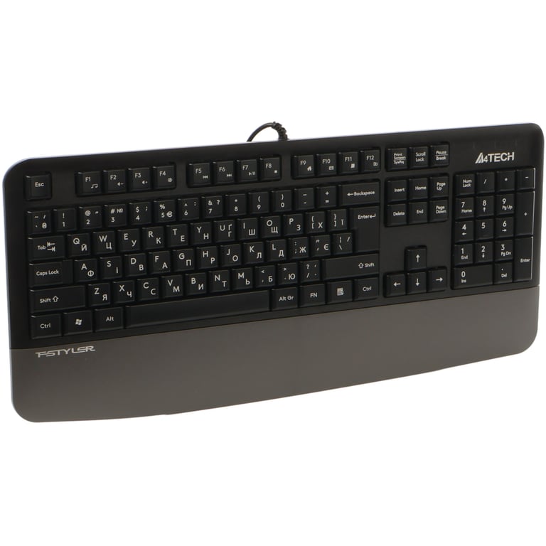Клавіатура A4Tech FK20 USB UA Grey (4711421003209) - фото 2