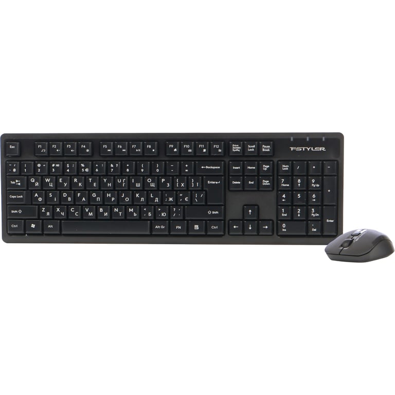 Комплект A4Tech FG1200S Wireless UA Black (4711421003193) - фото 1