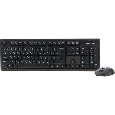 Комплект A4Tech FG1200 Wireless UA Black (4711421003186) - фото 1