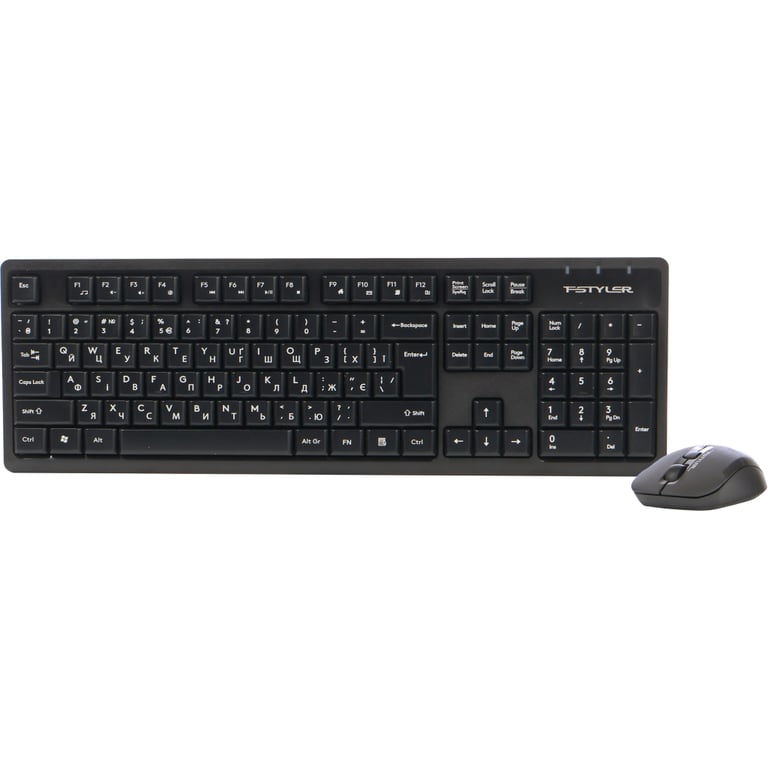 Комплект A4Tech FG1200 Wireless UA Black (4711421003186) - фото 1