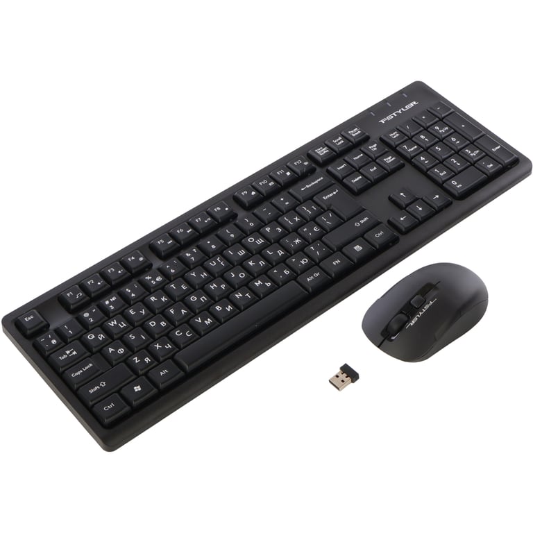 Комплект A4Tech FG1200 Wireless UA Black (4711421003186) - фото 2