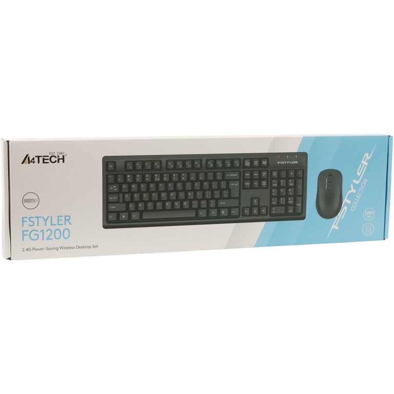 Комплект A4Tech FG1200 Wireless UA Black (4711421003186) - фото 5