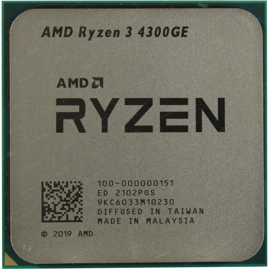 Процесор AMD Ryzen 3 4300GE (100-000000151) Процесор AMD Ryzen 3 4300GE (100-000000151)