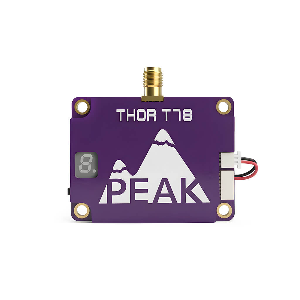 Відеопередавач (VTX) Peakfpv THOR T78 3W 7.2-8G упаковка 400 шт. (T78BOX400) - фото 2 Відеопередавач (VTX) Peakfpv THOR T78 3W 7.2-8G упаковка 400 шт. (T78BOX400) - фото 2