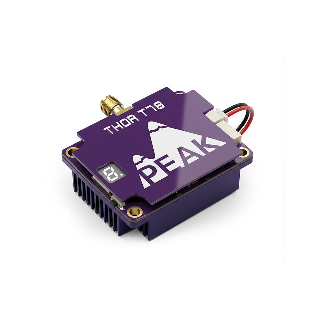 Відеопередавач (VTX) Peakfpv THOR T78 3W 7.2-8G упаковка 400 шт. (T78BOX400) - фото 4 Відеопередавач (VTX) Peakfpv THOR T78 3W 7.2-8G упаковка 400 шт. (T78BOX400) - фото 4