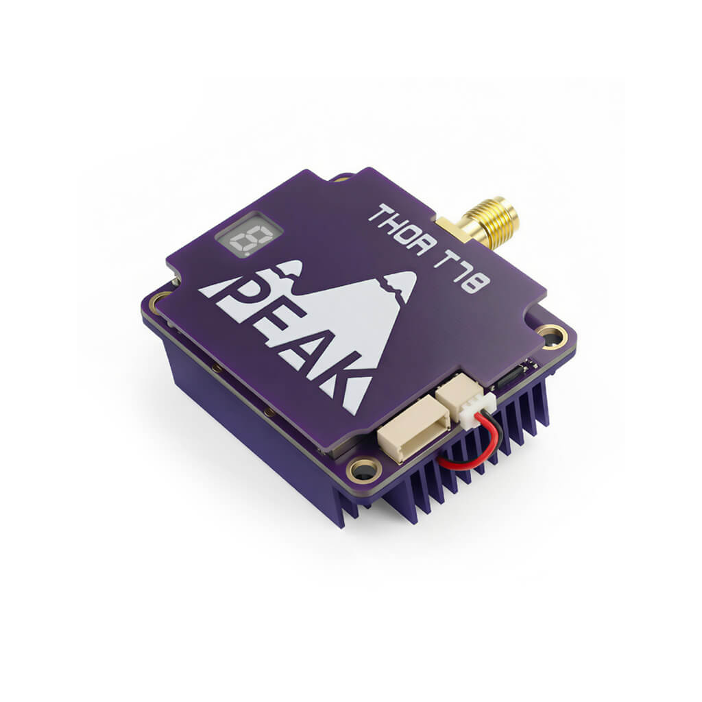 Відеопередавач (VTX) Peakfpv THOR T78 3W 7.2-8G упаковка 400 шт. (T78BOX400) - фото 5 Відеопередавач (VTX) Peakfpv THOR T78 3W 7.2-8G упаковка 400 шт. (T78BOX400) - фото 5