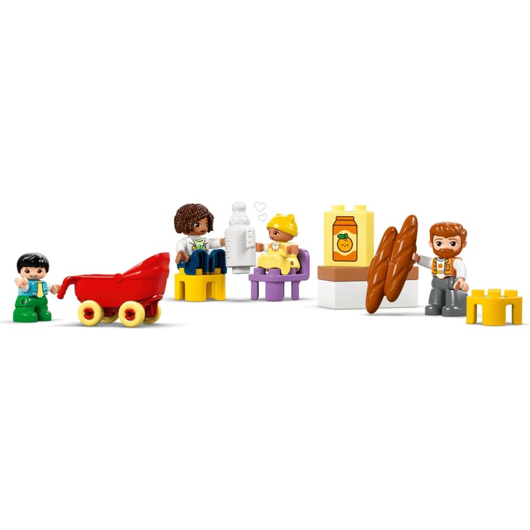 Конструктор LEGO DUPLO Town Сучасний родинний будинок із фігурками 3 в 1 (10470) - фото 9