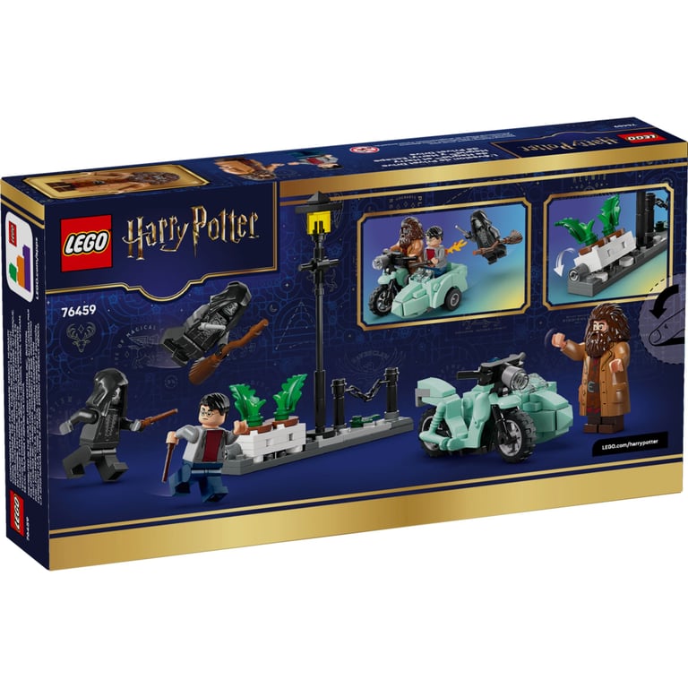 Конструктор LEGO Harry Potter Геґрід і Гаррі: Втеча з Тисової вулиці (76459) - фото 8