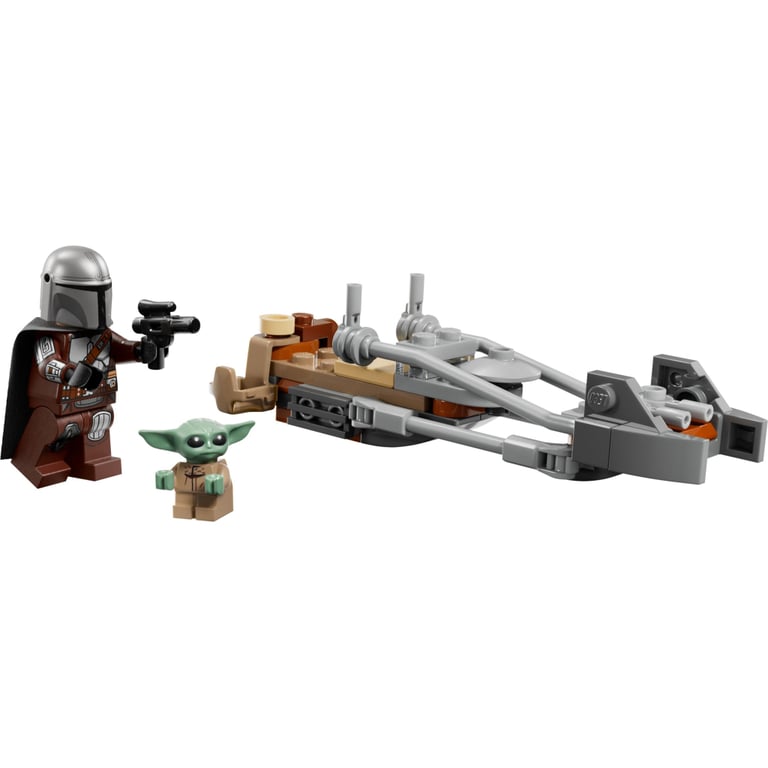 Конструктор LEGO Star Wars Швидкісний мотоцикл Мандалорця й Ґроґу (75436) - фото 2