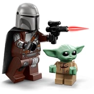 Конструктор LEGO Star Wars Швидкісний мотоцикл Мандалорця й Ґроґу (75436) - фото 3