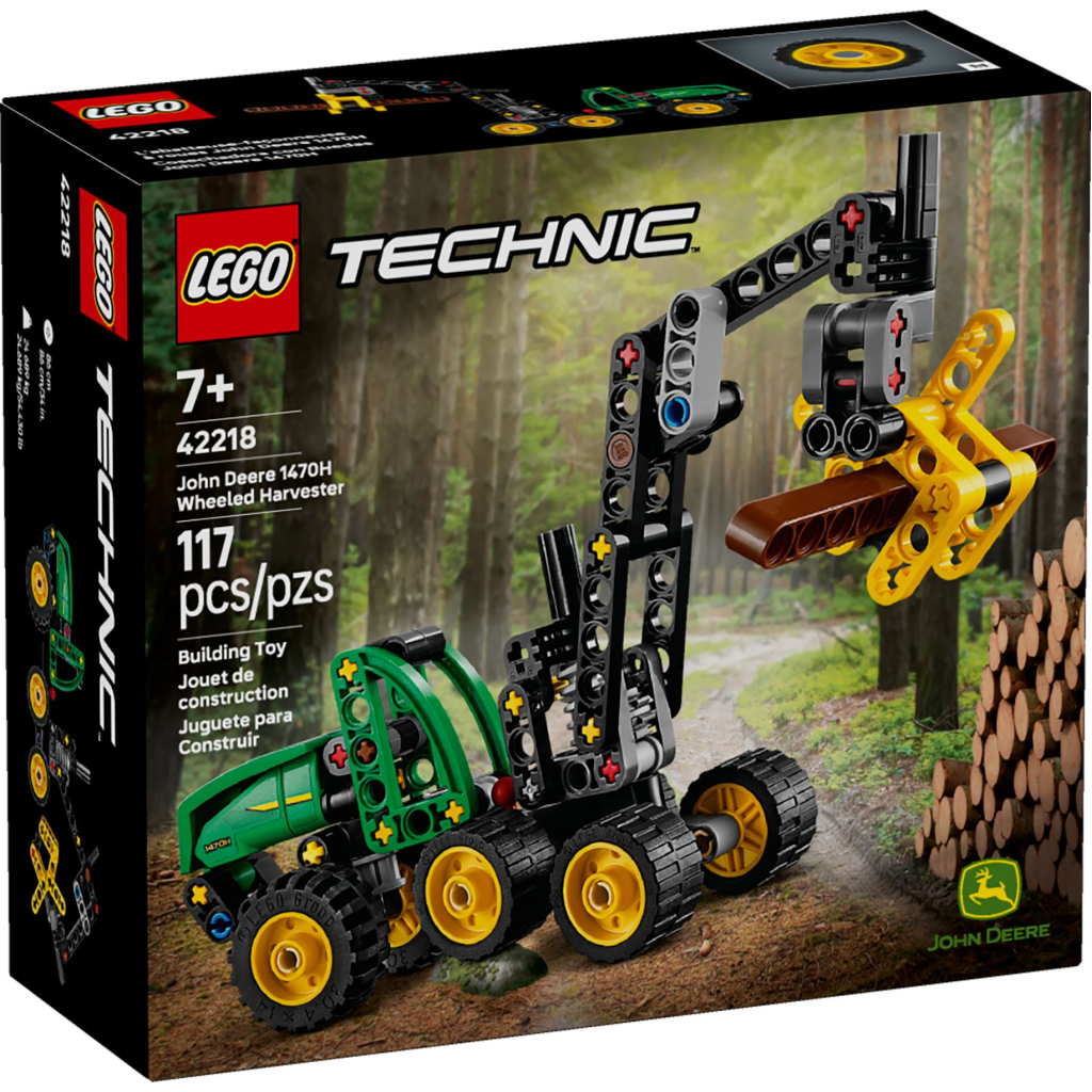 Конструктор LEGO Technic Колісний комбайн John Deere 1470H (42218) - фото 1