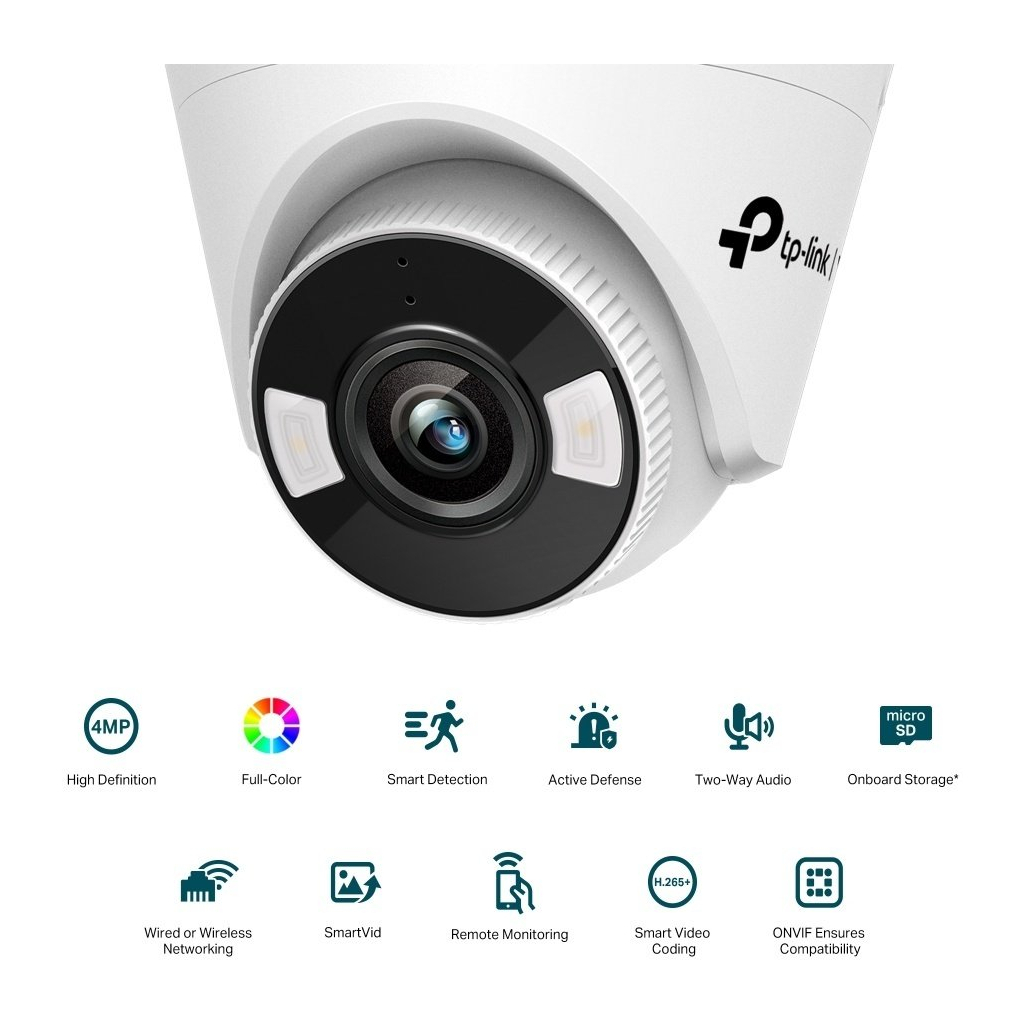 Камера відеоспостереження TP-Link VIGI-C440-2.8 - фото 2 Камера відеоспостереження TP-Link VIGI-C440-2.8 - фото 2
